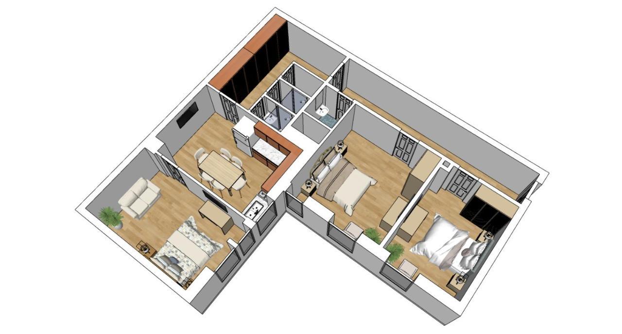 Flatista Homes - Central Station - 3Br München Ngoại thất bức ảnh